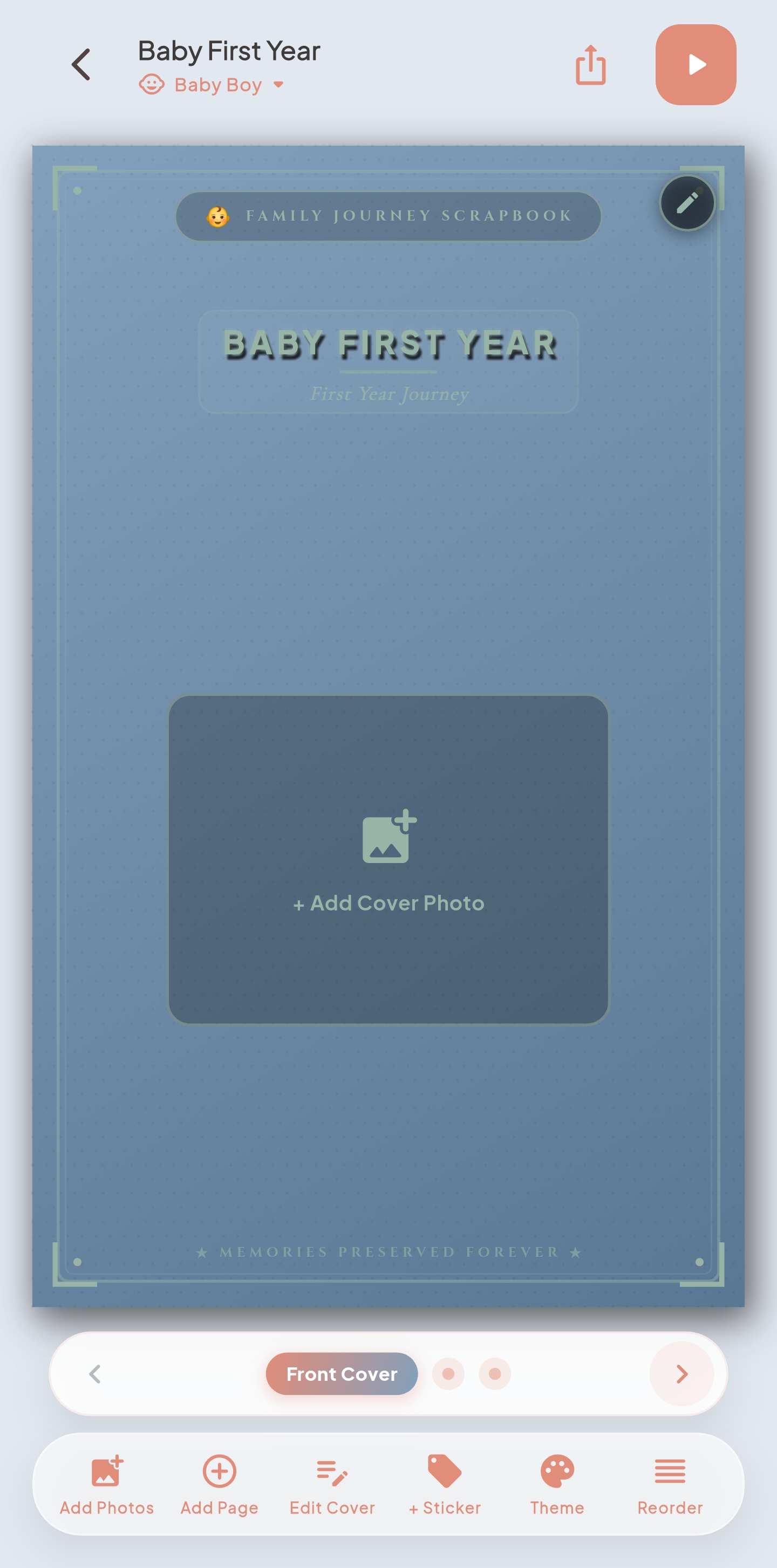 Roots & Rings Tactile 3D Scrapbook Reader